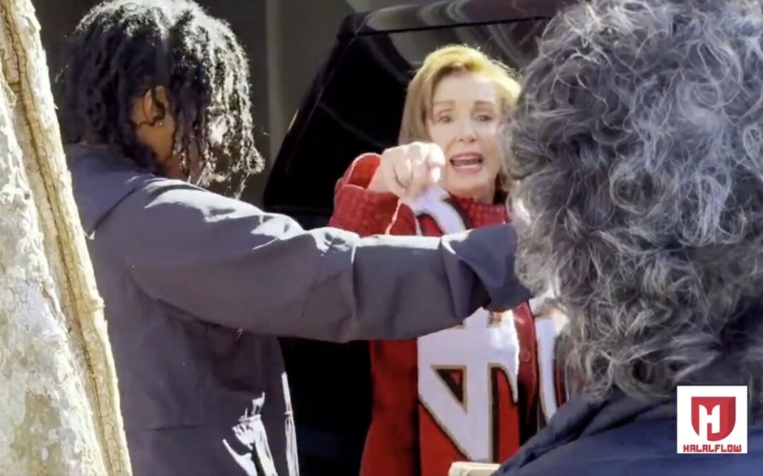 Controversial Video Emerges Showing Nancy Pelosi in Shouting Match with Protesters Outside Her Home — Tells Them to “Go Back To China” (VIDEO)